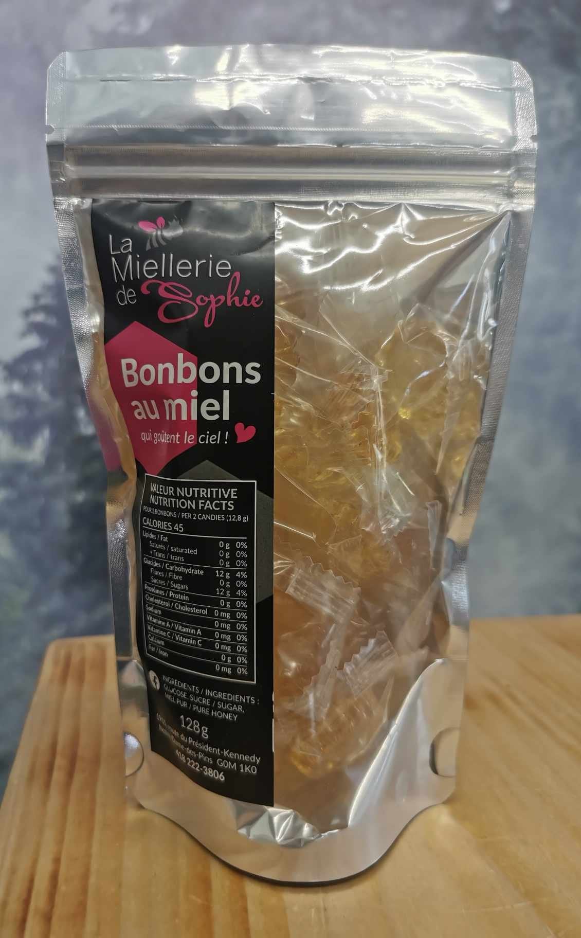 Bonbons au miel - Miellerie de Sophie - 128g